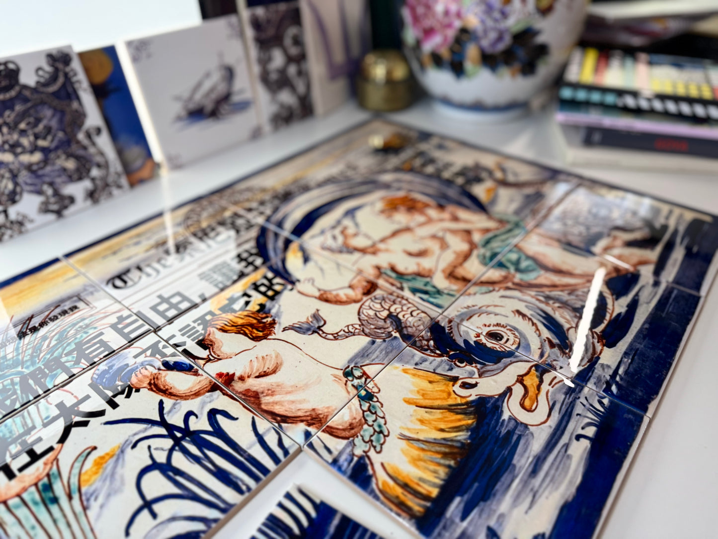River Nymphs Tiles