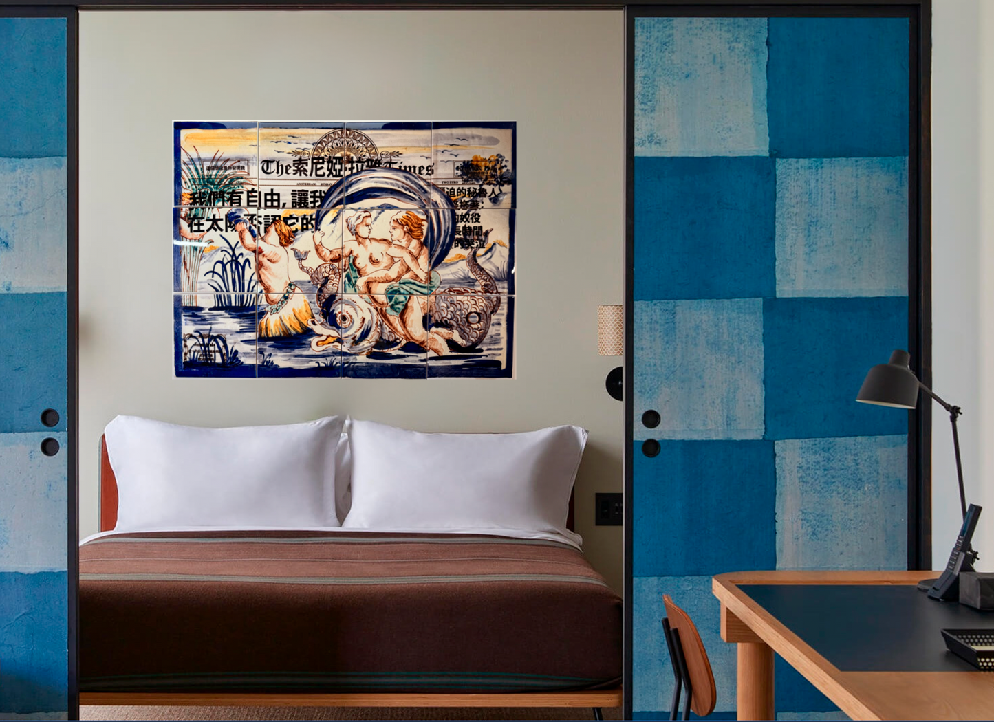 River Nymphs Tiles