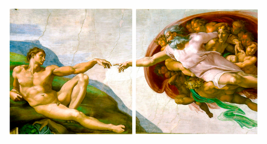 The Creation of Adam - Tiles