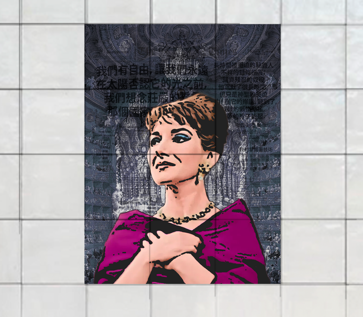 Maria Callas Tiles