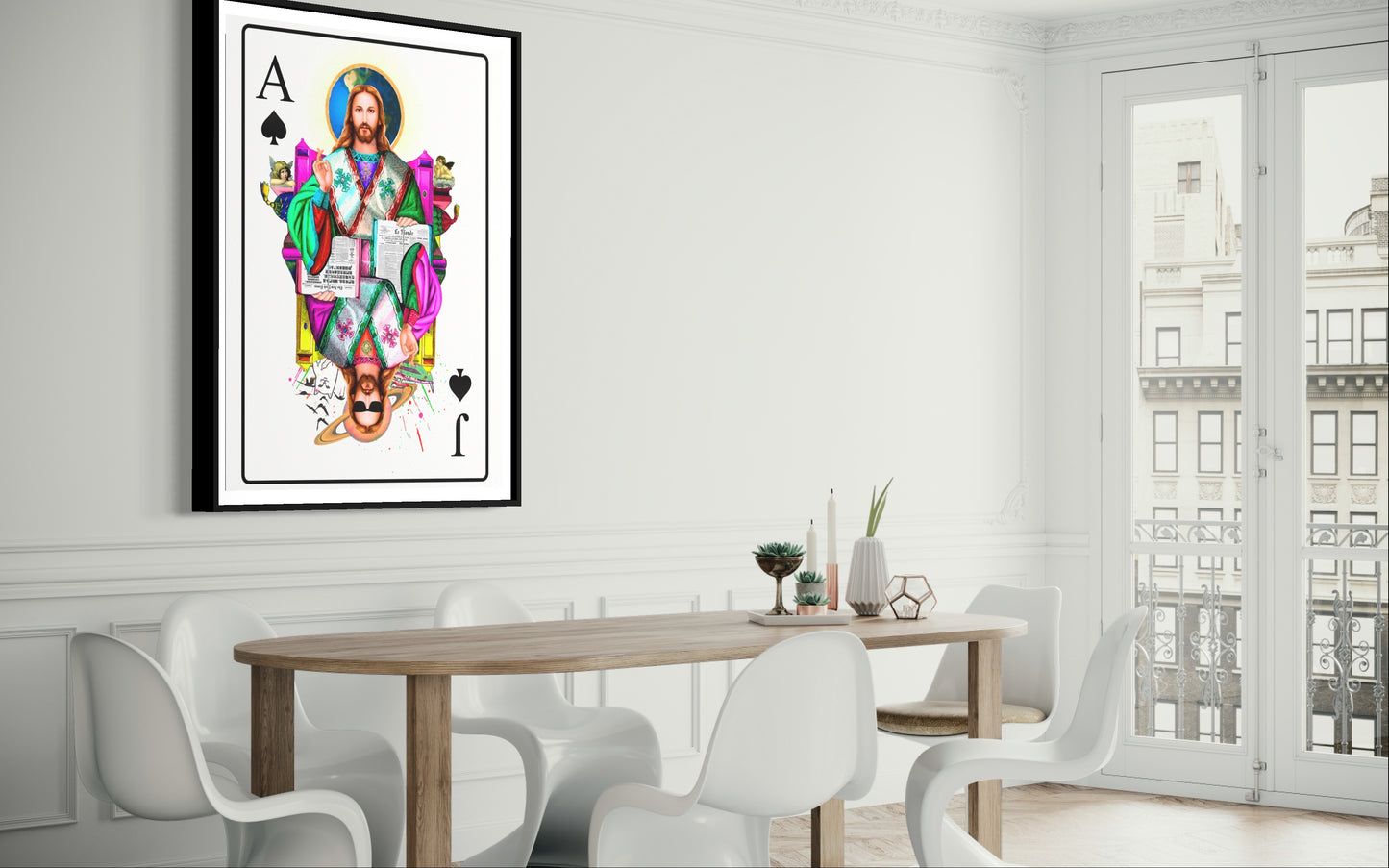 Jesus Pocker - Print 50 x 70