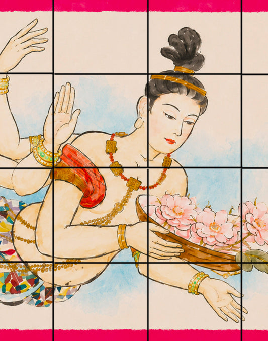 Tennyo of Many Hands Tiles